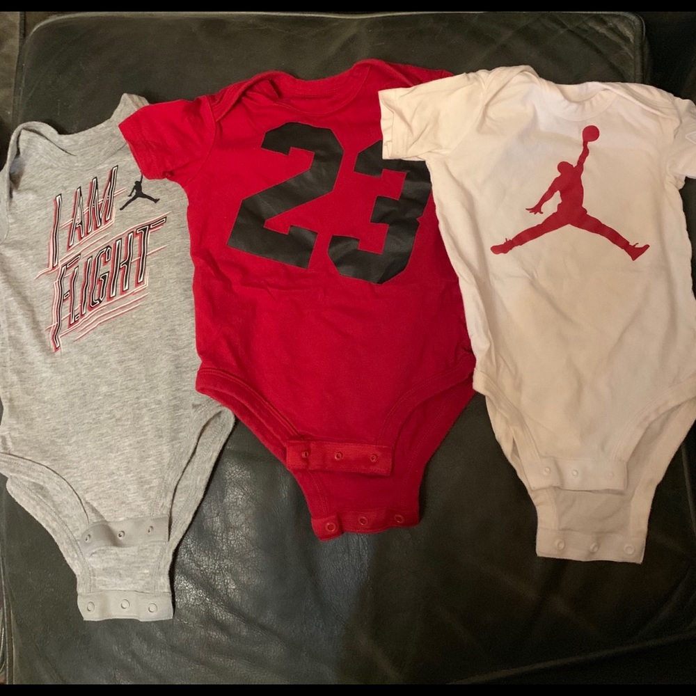 3  Nike onesies | 3-6 months